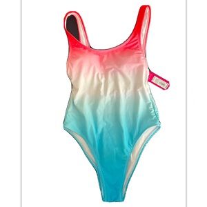 Xhilaration OnePiece Swim/BathingSuit|Multicolored|Size S|NEW W TAGS NO FLAWS